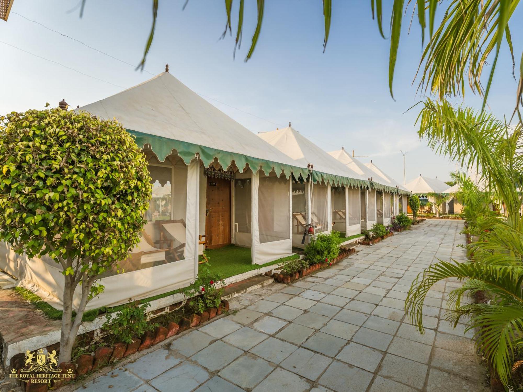 The Royal Heritage Tent Resort- Statue Of Unity Kevadia Buitenkant foto