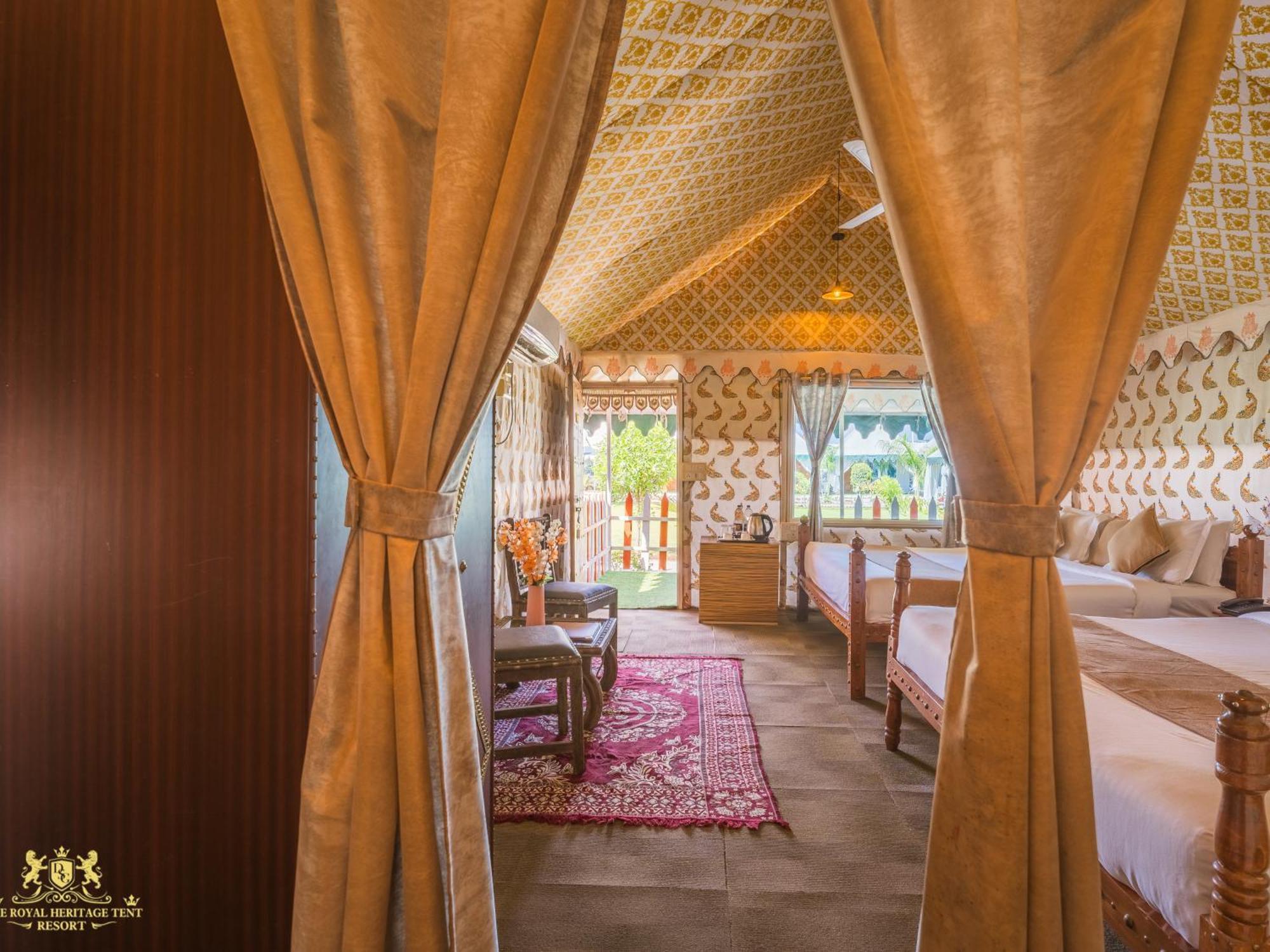 The Royal Heritage Tent Resort- Statue Of Unity Kevadia Buitenkant foto