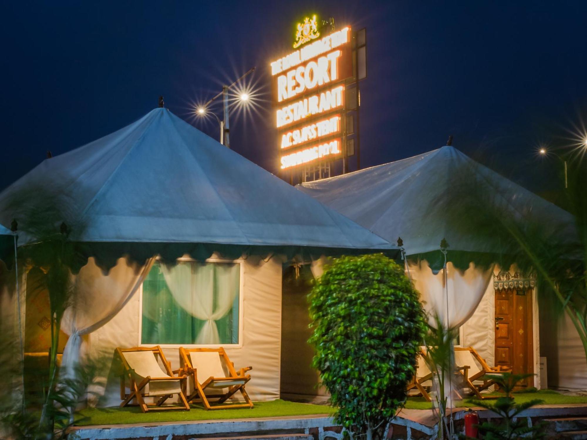 The Royal Heritage Tent Resort- Statue Of Unity Kevadia Buitenkant foto