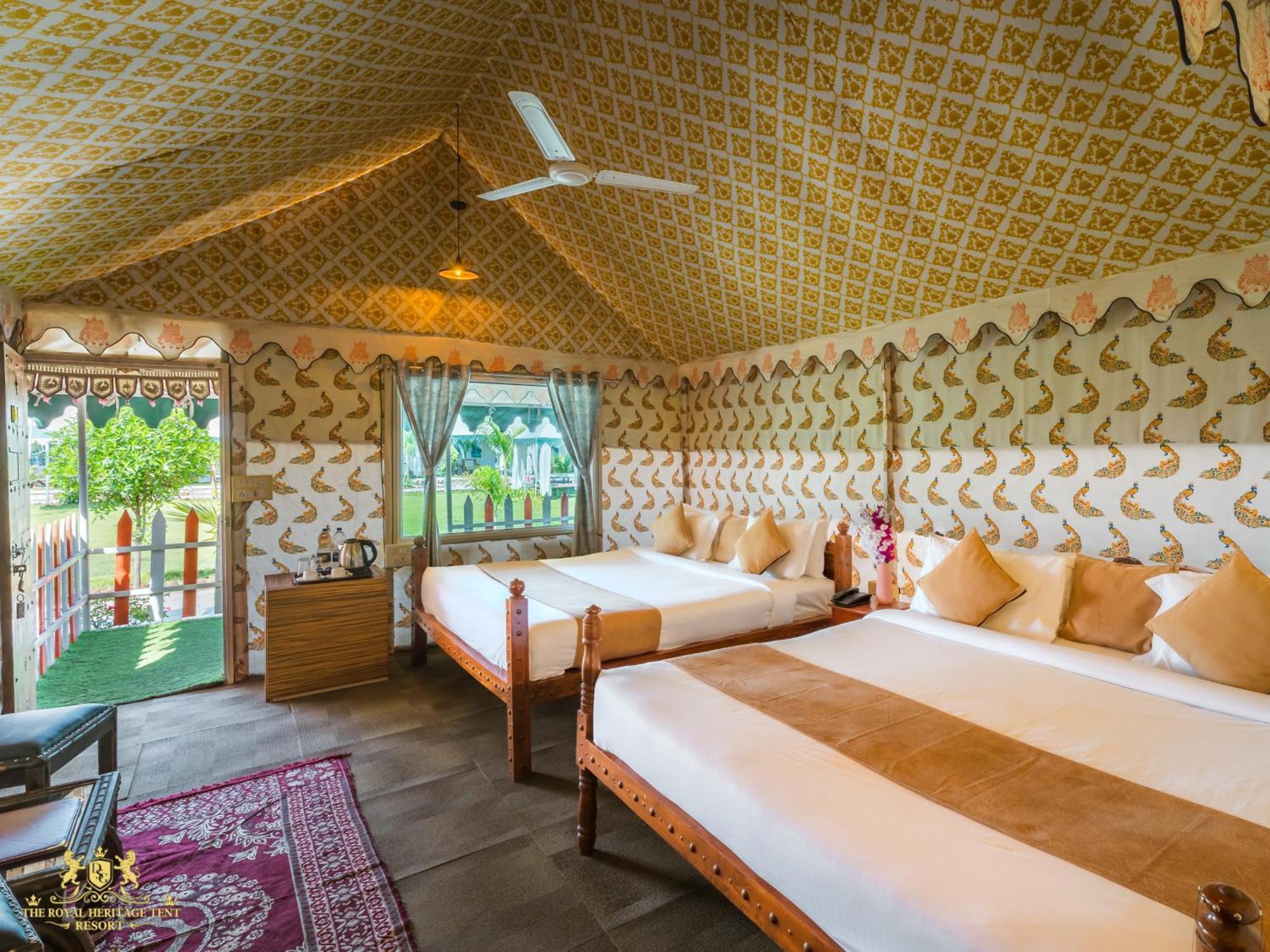 The Royal Heritage Tent Resort- Statue Of Unity Kevadia Buitenkant foto