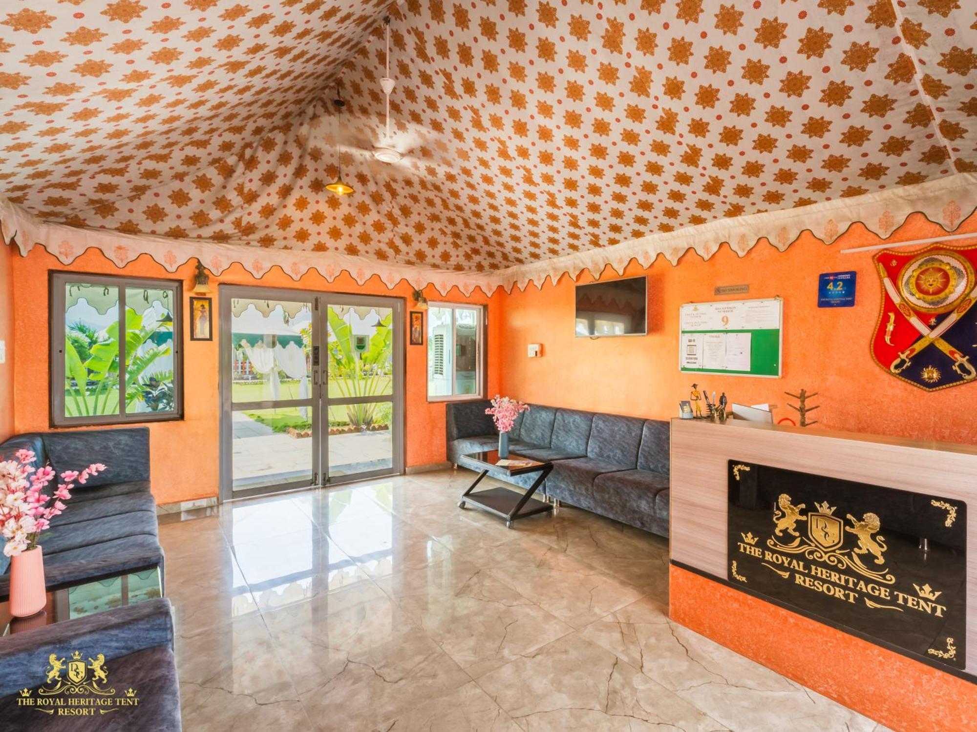 The Royal Heritage Tent Resort- Statue Of Unity Kevadia Buitenkant foto