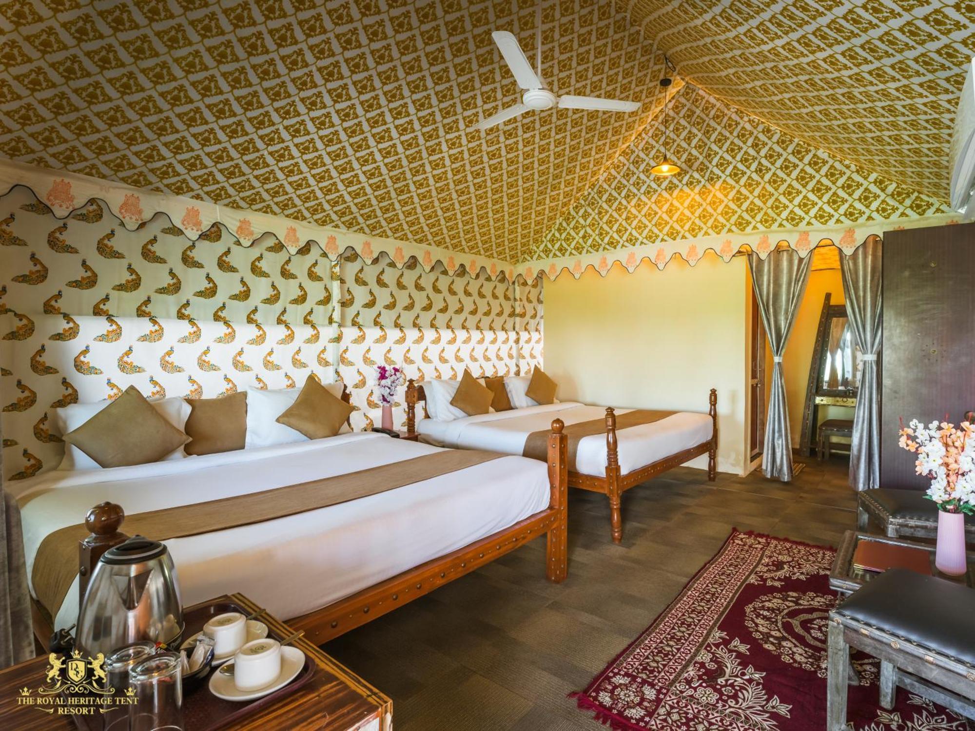 The Royal Heritage Tent Resort- Statue Of Unity Kevadia Buitenkant foto