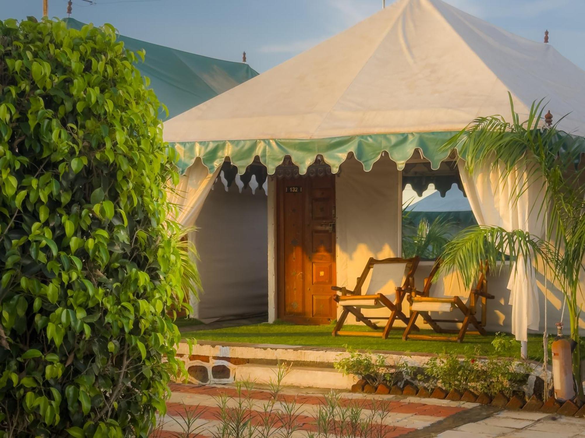 The Royal Heritage Tent Resort- Statue Of Unity Kevadia Buitenkant foto